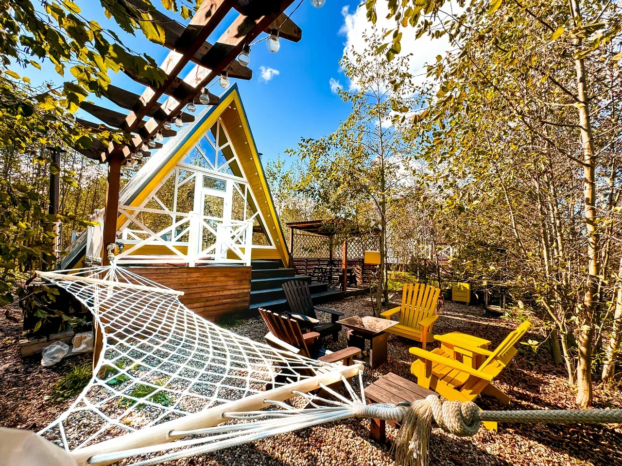 Глэмпинг А у реки - Фото 7