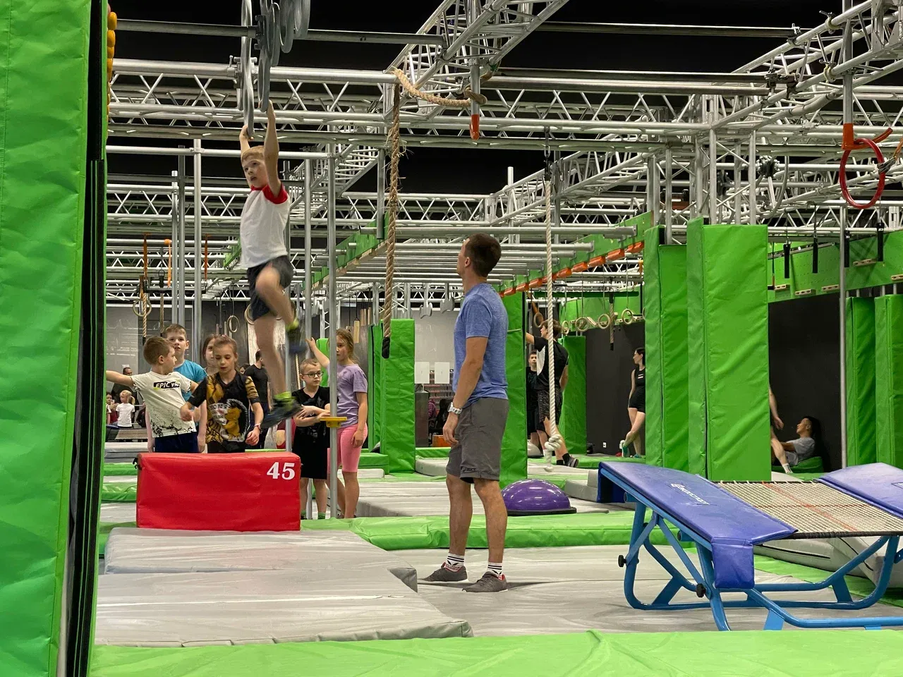 Трасса ниндзя-спорта Школа героев - Фото 4